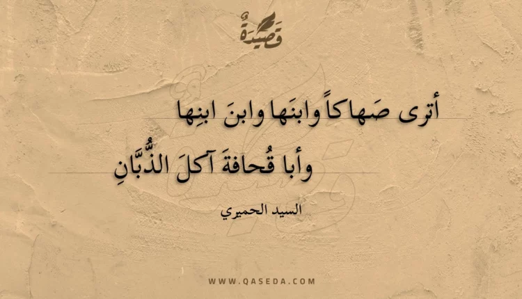 قصيدة أترى صهاكا وابنها وابن ابنها