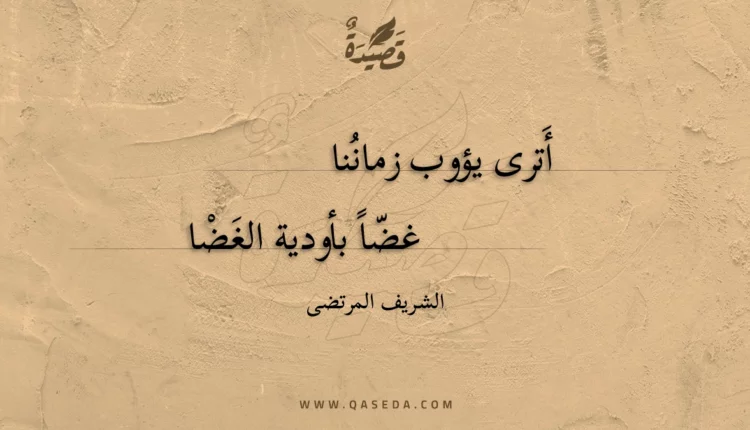 قصيدة أترى يؤوب زماننا