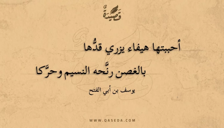 قصيدة أحببتها هيفاء يزري قدها
