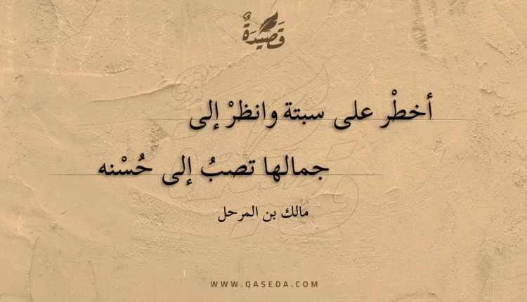 قصيدة أخطر على سبتة وانظر إلى