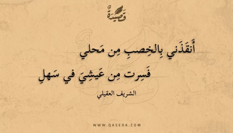 قصيدة أنقذني بالخصب من محلي