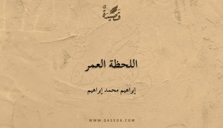 قصيدة اللحظة العمر