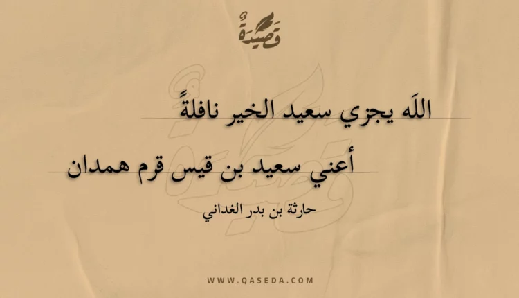 قصيدة الله يجزي سعيد الخير نافلة