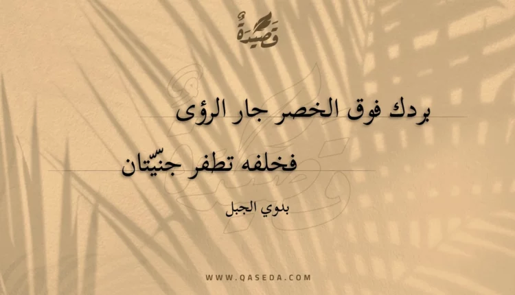 قصيدة النبع المسحور