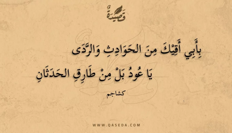 قصيدة بأبي أقيك من الحوادث والردى