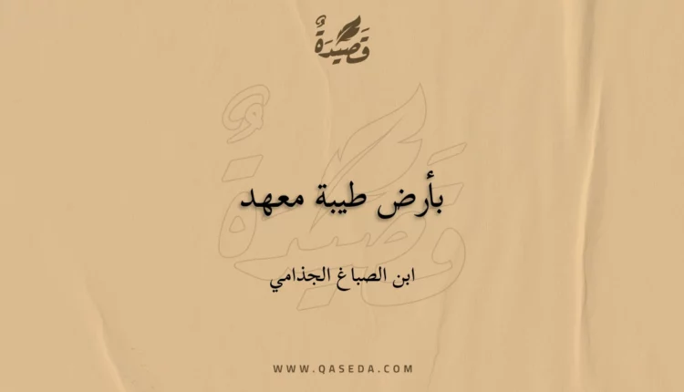 قصيدة بأرض طيبة معهد