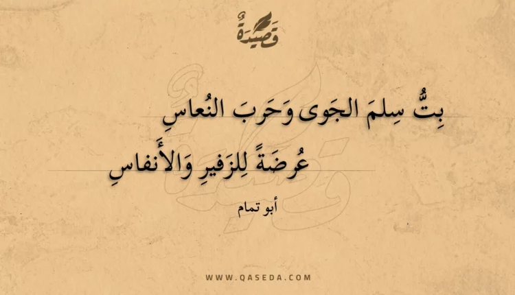 قصيدة بت سلم الجوى وحرب النعاس