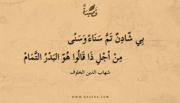 قصيدة بي شادن تم سناء وسنى