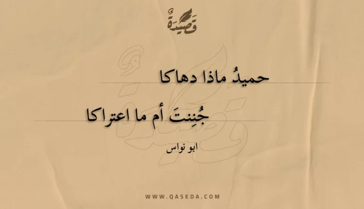 قصيدة حميد ماذا دهاكا