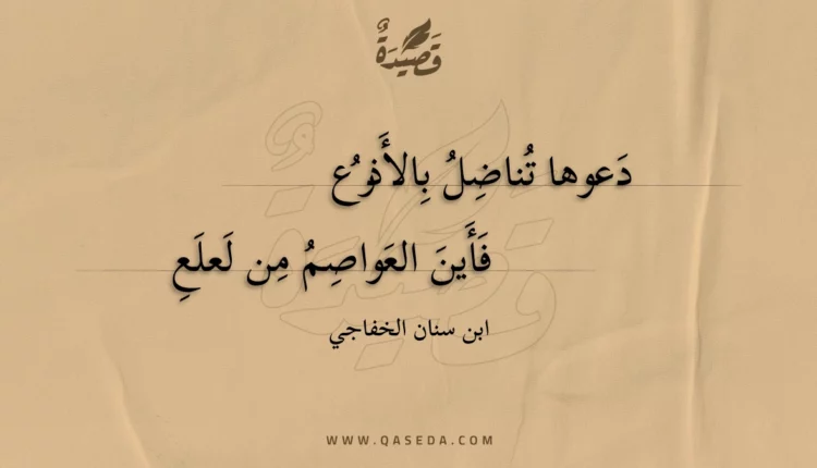 قصيدة دعوها تناضل بالأذرع
