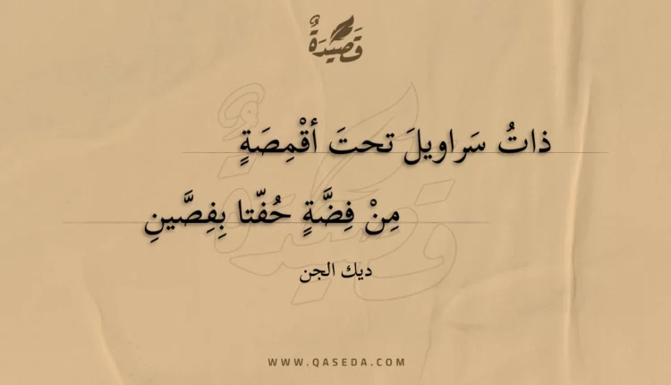 قصيدة ذات سراويل تحت أقمصة