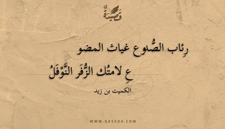 قصيدة رئاب الصدوع غياث المضوع