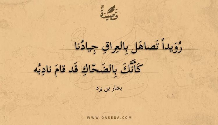 قصيدة رويدا تصاهل بالعراق جيادنا