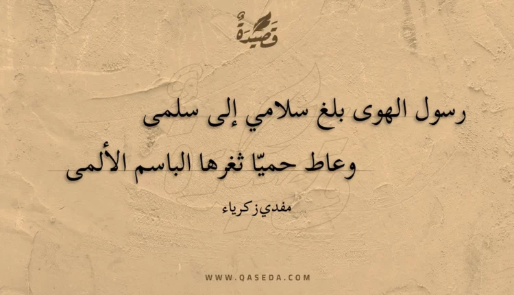 قصيدة سلمى