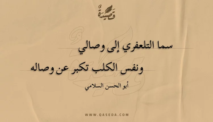 قصيدة سما التلعفري إلى وصالي
