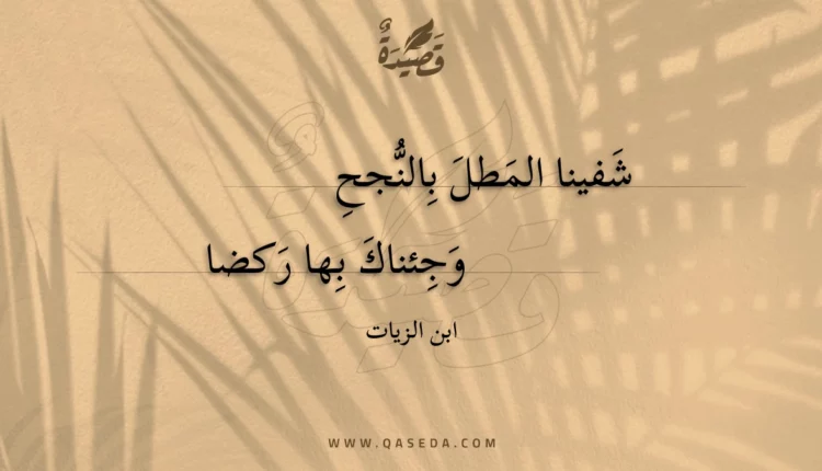 قصيدة شفينا المطل بالنجح
