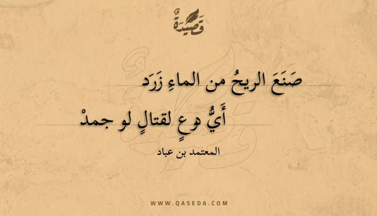قصيدة صنع الريح من الماء زرد