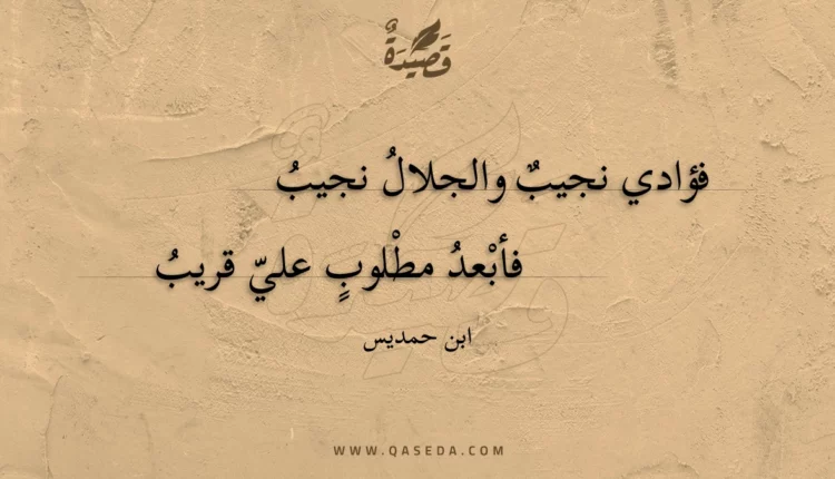 قصيدة فؤادي نجيب والجلال نجيب