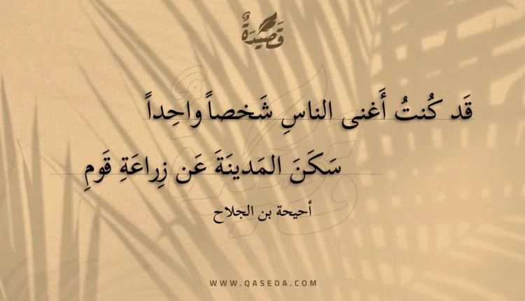 قصيدة قد كنت أغنى الناس شخصا واحداً