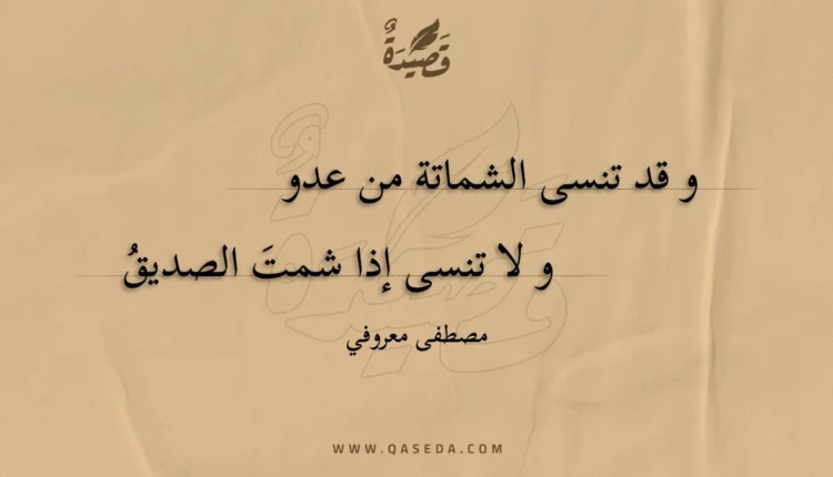 قصيدة لا تليق