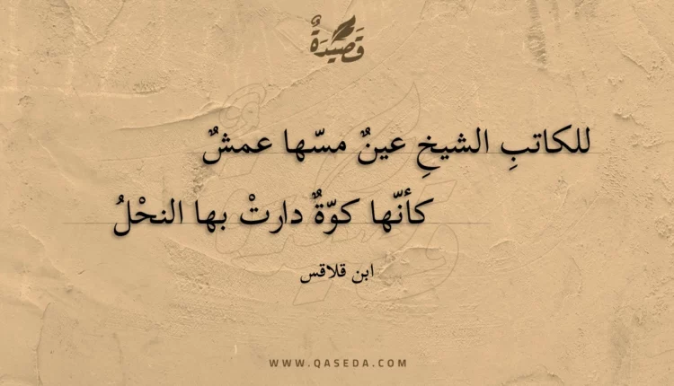 قصيدة للكاتب الشيخ عين مسها عمش