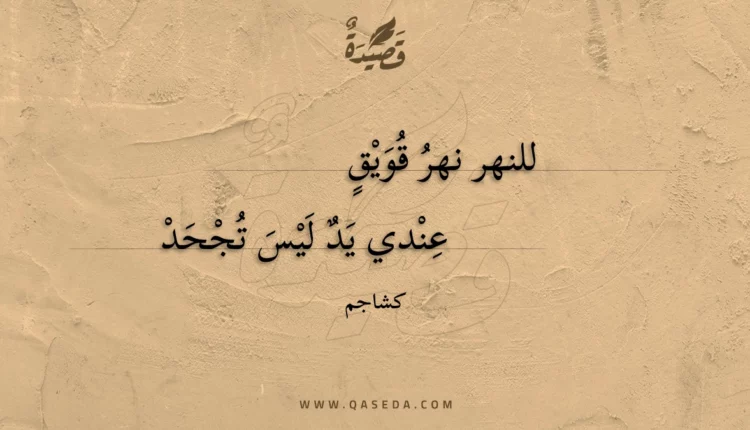 قصيدة للنهر نهر قويق