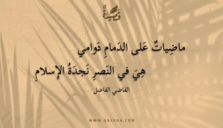 قصيدة ماضيات على الدمام دوامي