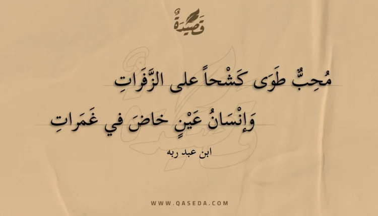 قصيدة محب طوى كشحا على الزفرات