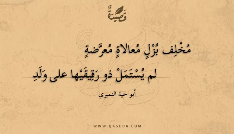 قصيدة مخلف بزل معالاة معرضة