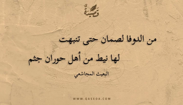 قصيدة من الدوفا لصمان حتى تنبهت