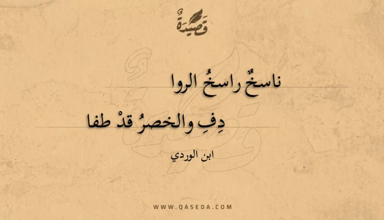 قصيدة ناسخ راسخ الروا