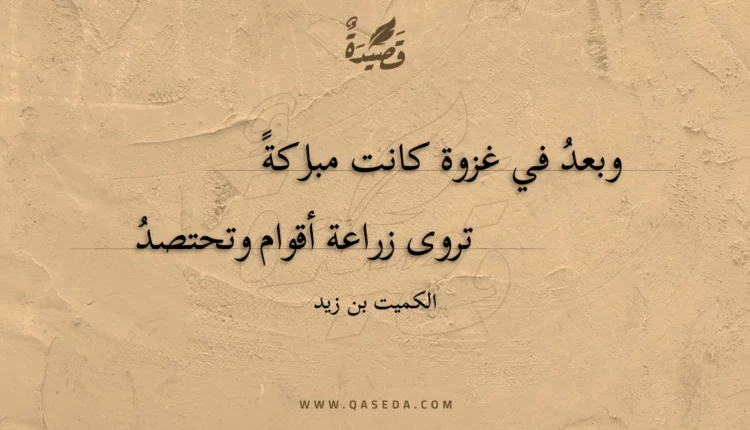 قصيدة وبعد في غزوة كانت مباركة