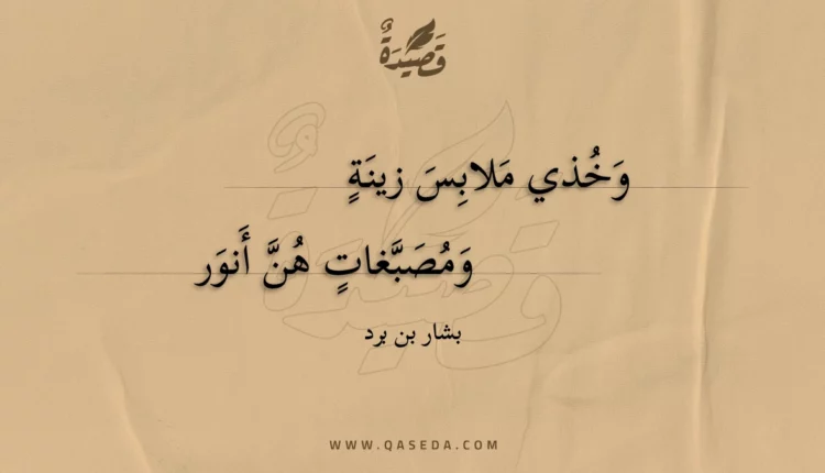قصيدة وخذي ملابس زينة