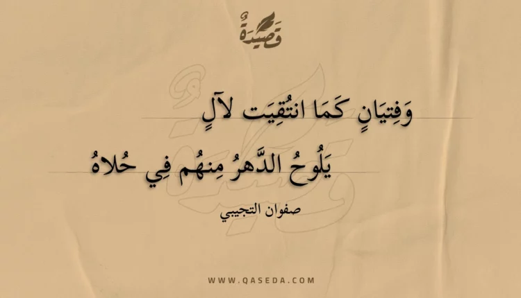 قصيدة وفتيان كما انتقيت لآل