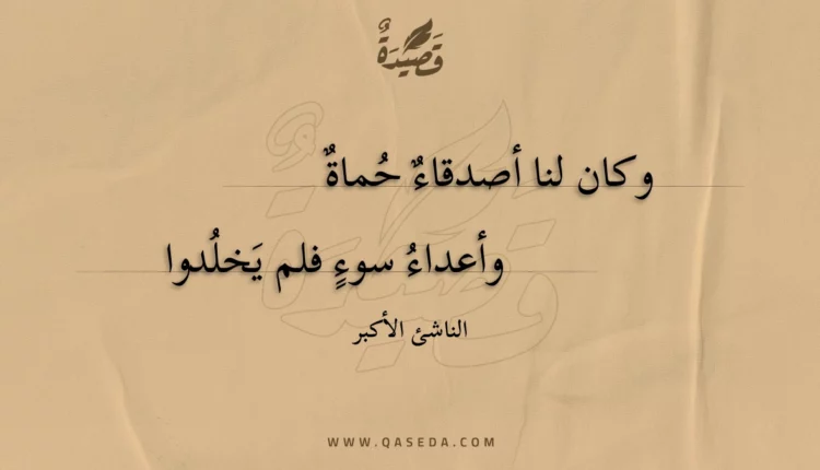 قصيدة وكان لنا أصدقاء حماة