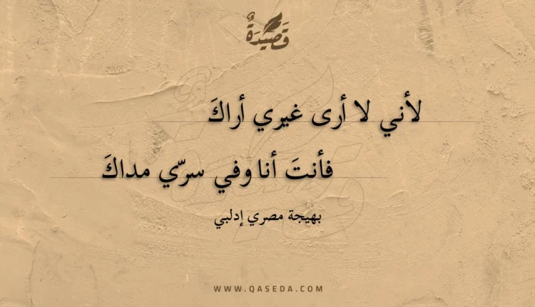 قصيدة وكن روحي لتفنى