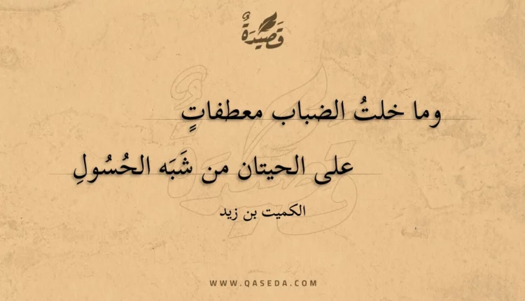 قصيدة وما خلت الضباب معطفات