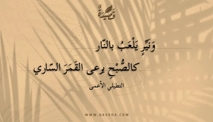 قصيدة ونير يلعب بالنار