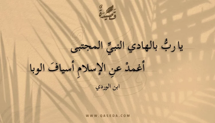 قصيدة يا رب بالهادي النبي المجتبى