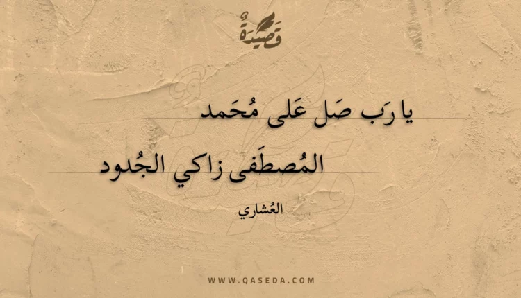 قصيدة يا رب صل على محمد
